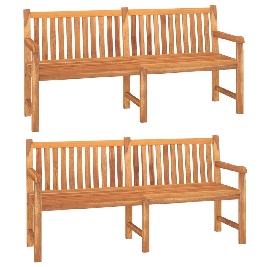 3 Piece Garden Dining Set Solid Wood Teak