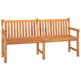 3 Piece Garden Dining Set Solid Wood Teak - 45-Degree Angle