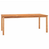 4 Piece Garden Dining Set Solid Wood Teak - Extra Image