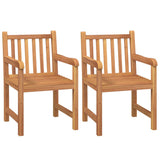 5 Piece Garden Dining Set Solid Wood Teak