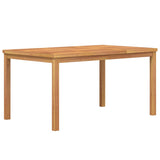 4 Piece Garden Dining Set Solid Wood Teak - Extra Image