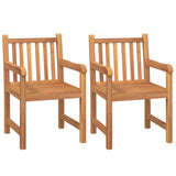 5 Piece Garden Dining Set Solid Wood Teak