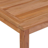 4 Piece Garden Dining Set Solid Wood Teak - Extra Image