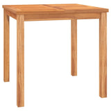 3 Piece Garden Dining Set Solid Wood Teak
