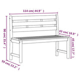 3 Piece Garden Dining Set Solid Wood Teak - Extra Image