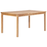 4 Piece Garden Dining Set Solid Wood Teak - Extra Image