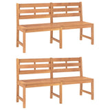 3 Piece Garden Dining Set Solid Wood Teak
