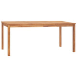 4 Piece Garden Dining Set Solid Wood Teak - Extra Image