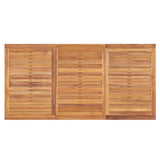 5 Piece Garden Dining Set Solid Wood Teak - Extra Image