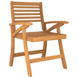 Garden Chairs 8 pcs 58x58x87 cm Solid Wood Acacia - Side View