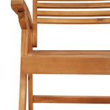 Garden Chairs 8 pcs 58x58x87 cm Solid Wood Acacia - Top-Down View