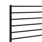 Metal Replace Headboard Black 107 cm