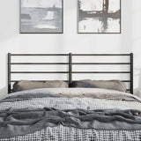 Metal Replace Headboard Black 150 cm