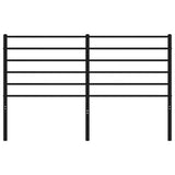 Metal Replace Headboard Black 150 cm
