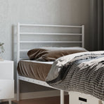 Metal Replace Headboard White 90 cm