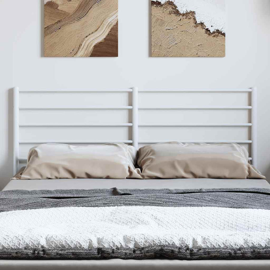 Metal Replace Headboard White 150 cm
