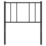 Metal Replace Headboard Black 107 cm