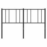 Metal Replace Headboard Black 150 cm