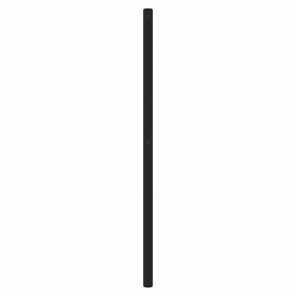 Metal Replace Headboard Black 180 cm