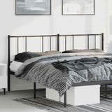 Metal Replace Headboard Black 180 cm