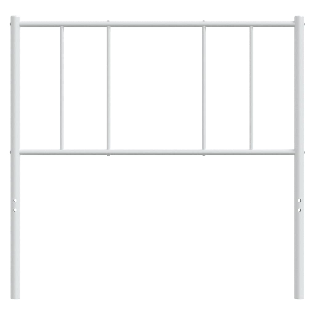 Metal Replace Headboard White 90 cm