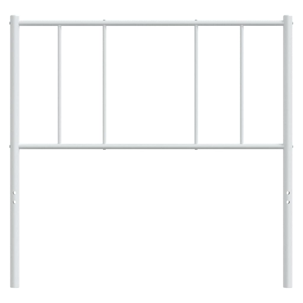 Metal Replace Headboard White 107 cm