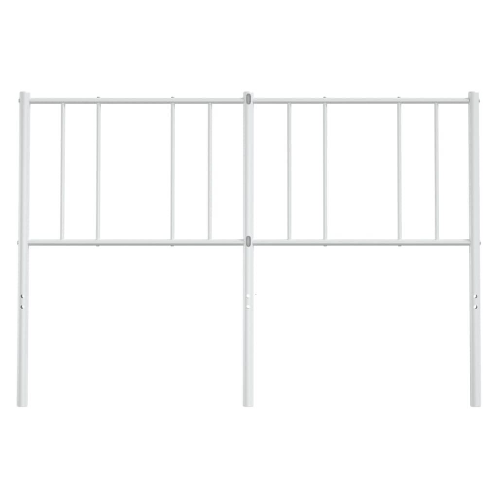 Metal Replace Headboard White 150 cm