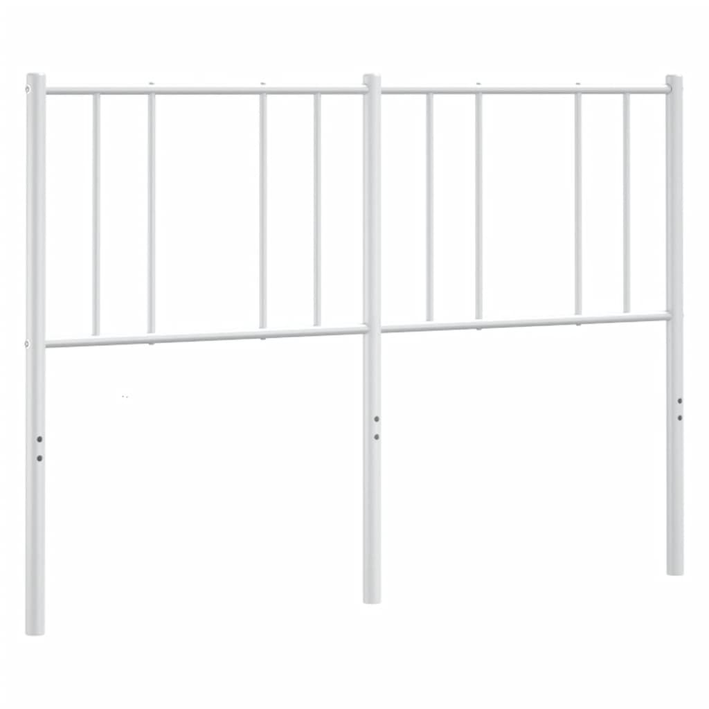 Metal Replace Headboard White 150 cm