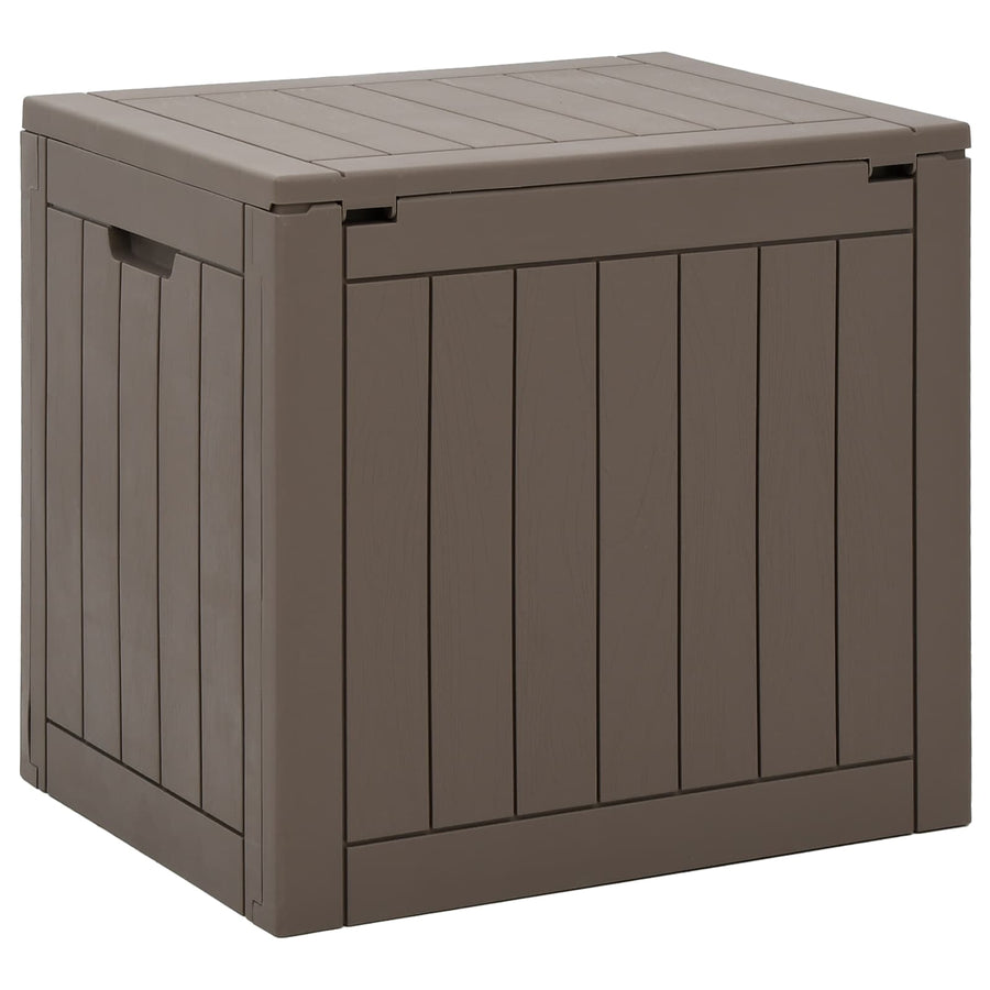 Garden Storage Box Grey 55.5x43x53 cm Polypropylene