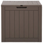 Garden Storage Box Grey 55.5x43x53 cm Polypropylene