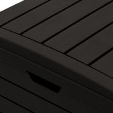 Outdoor Garbage Bin Black 78x41x86 cm Polypropylene - Extra Image
