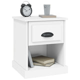 Bedside Cabinet White 39x39x47.5 cm Engineered Wood