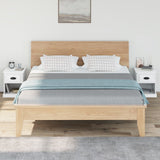 Bedside Cabinets 2 pcs White 39x39x47.5 cm Engineered Wood