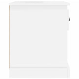 Bedside Cabinets 2 pcs High Gloss White 39x39x47.5 cm Engineered Wood