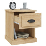 Bedside Cabinet Sonoma Oak 39x39x47.5 cm Engineered Wood