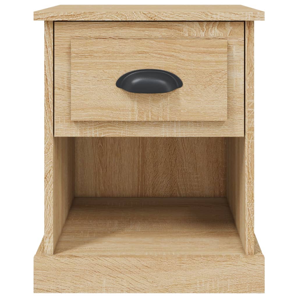Bedside Cabinet Sonoma Oak 39x39x47.5 cm Engineered Wood