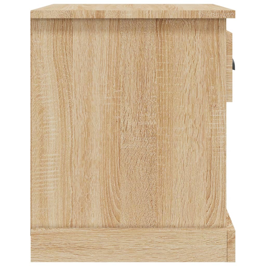 Bedside Cabinet Sonoma Oak 39x39x47.5 cm Engineered Wood