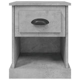 Bedside Cabinets 2 pcs Concrete Grey 39x39x47.5 cm Engineered Wood - Low Angle