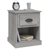 Bedside Cabinets 2 pcs Grey Sonoma 39x39x47.5 cm Engineered Wood - 45-Degree Angle