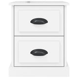 Bedside Cabinets 2 pcs High Gloss White 39x39x47.5 cm Engineered Wood