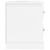 Bedside Cabinets 2 pcs High Gloss White 39x39x47.5 cm Engineered Wood