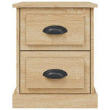 Bedside Cabinets 2 pcs Sonoma Oak 39x39x47.5 cm Engineered Wood