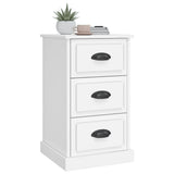 Bedside Cabinet White 39x39x67 cm Engineered Wood - Top-Down View