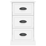 Bedside Cabinet White 39x39x67 cm Engineered Wood