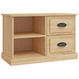 TV Cabinet Sonoma Oak 73x35.5x47.5 cm Engineered Wood - Front View
