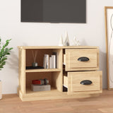 TV Cabinet Sonoma Oak 73x35.5x47.5 cm Engineered Wood - Side View