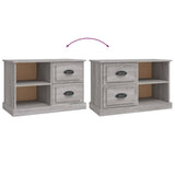 TV Cabinet Grey Sonoma 73x35.5x47.5 cm Engineered Wood - Extra Image