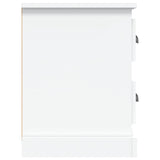 TV Cabinet White 102x35.5x47.5 cm Engineered Wood - Low Angle