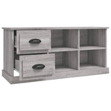 TV Cabinet Grey Sonoma 102x35.5x47.5 cm Engineered Wood - Close-Up Angle