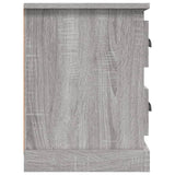 TV Cabinet Grey Sonoma 102x35.5x47.5 cm Engineered Wood - Low Angle